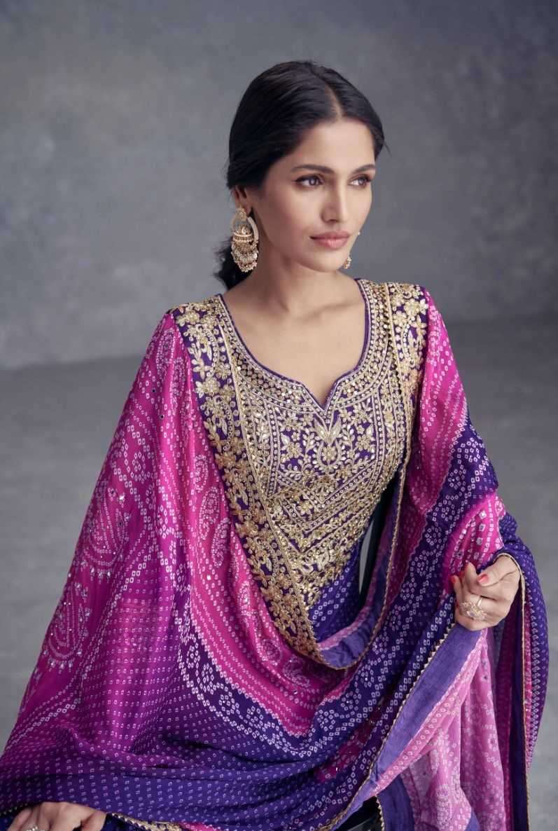 gulkayra takshvi series 7429 Real Chinon readymade suit 
