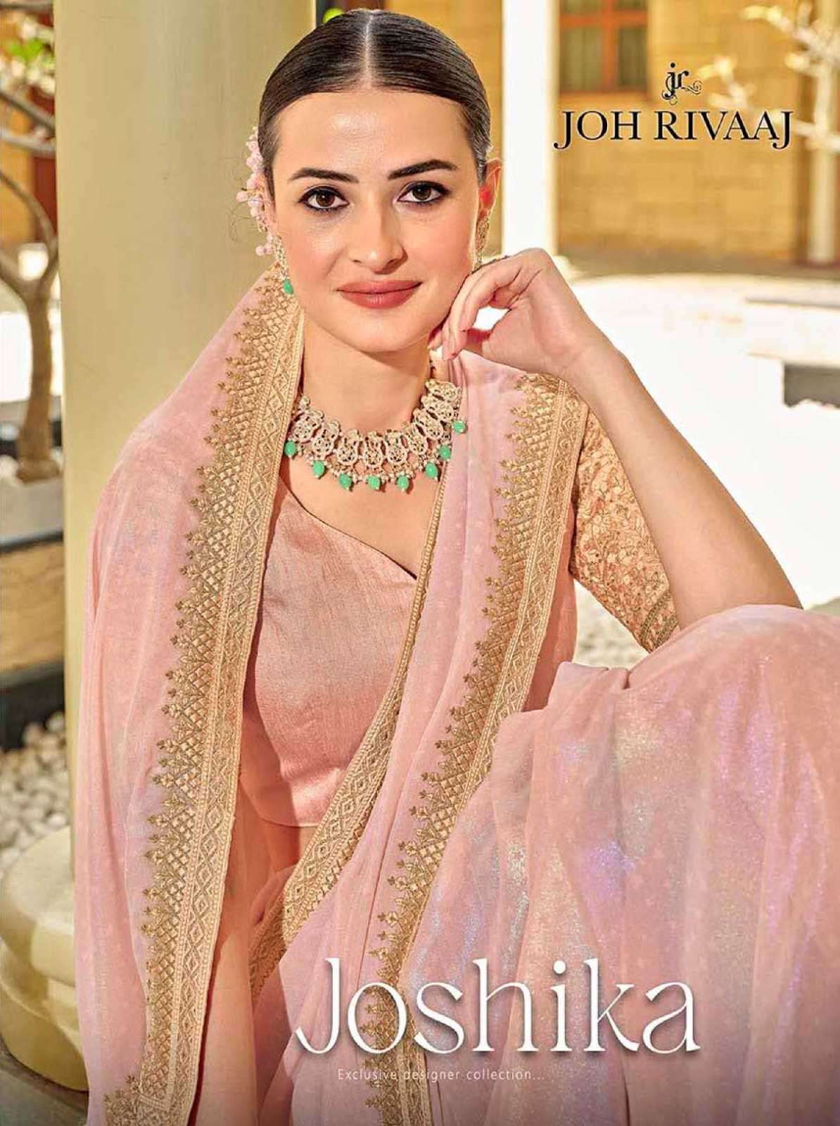 joh rivaaj joshika series 24311-24319 fancy saree
