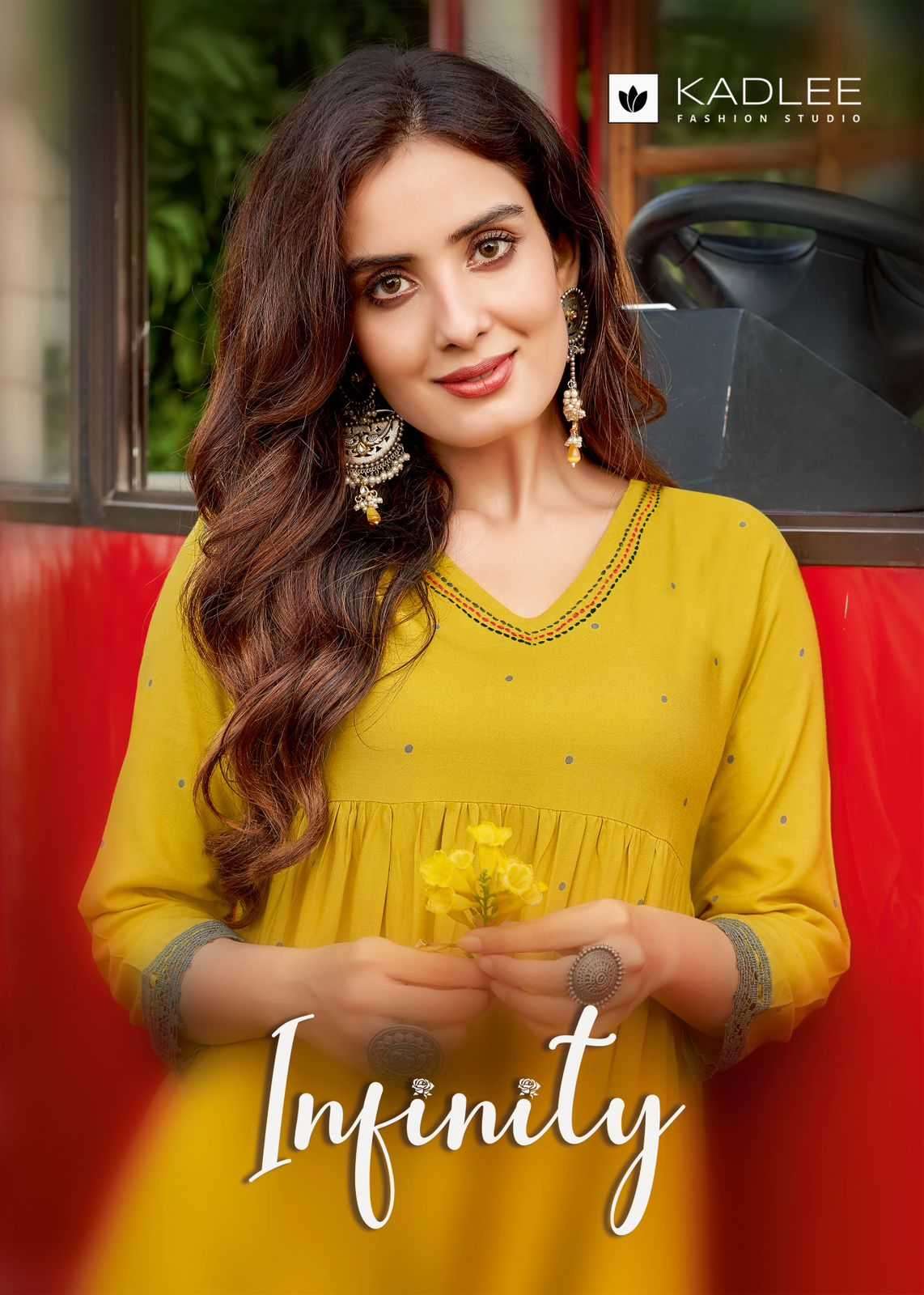 kadlee infinity series 2001-2006 Rayon Print kurti