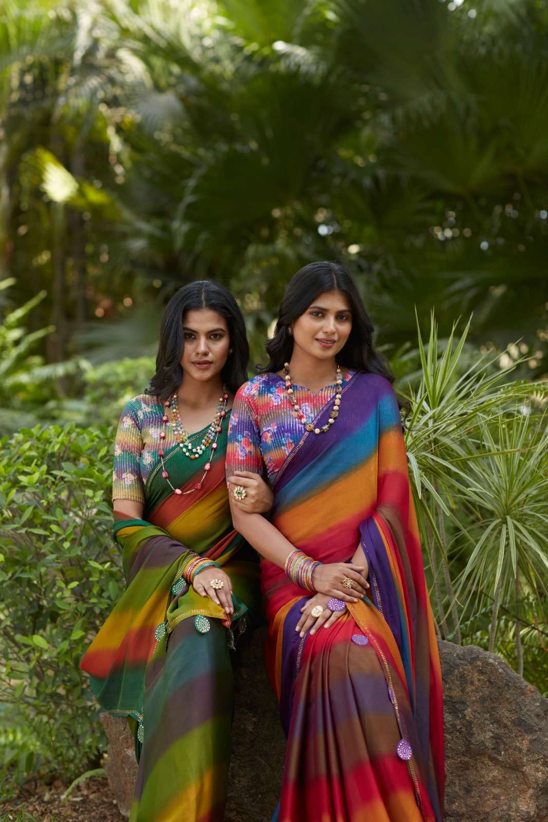 kashvi 1253 designer 3D Velvet Chiffon saree