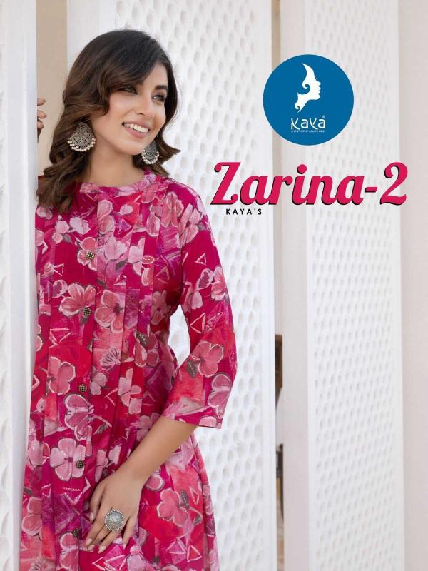 kaya zarina vol 2 series 01-08 chanderi kurti 