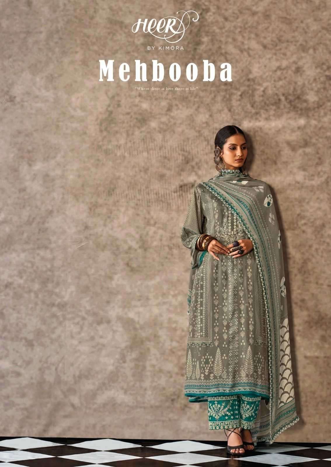 kimora mehbooba series 9381-9386 pure muslin suit 