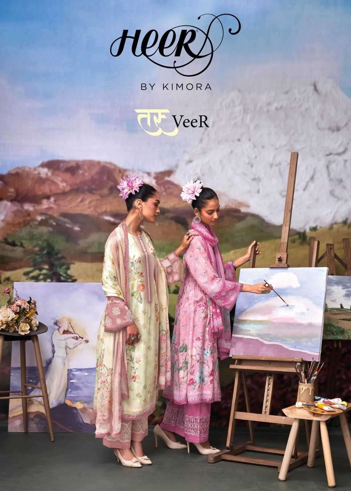kimora tasveer vol 181 series 9371-9376 muslin suit 