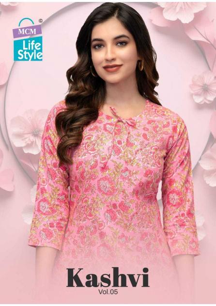 mcm lifestyle kashvi vol 5 series 72-81 Pure Cotton kurti