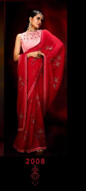 sanskar tex prints siya 2008 chiffon saree