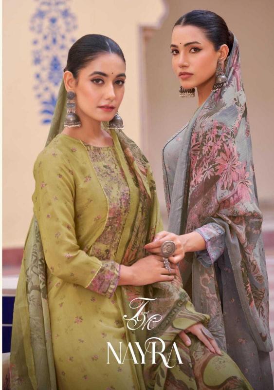t&m nayra simmer tissue digital print suit