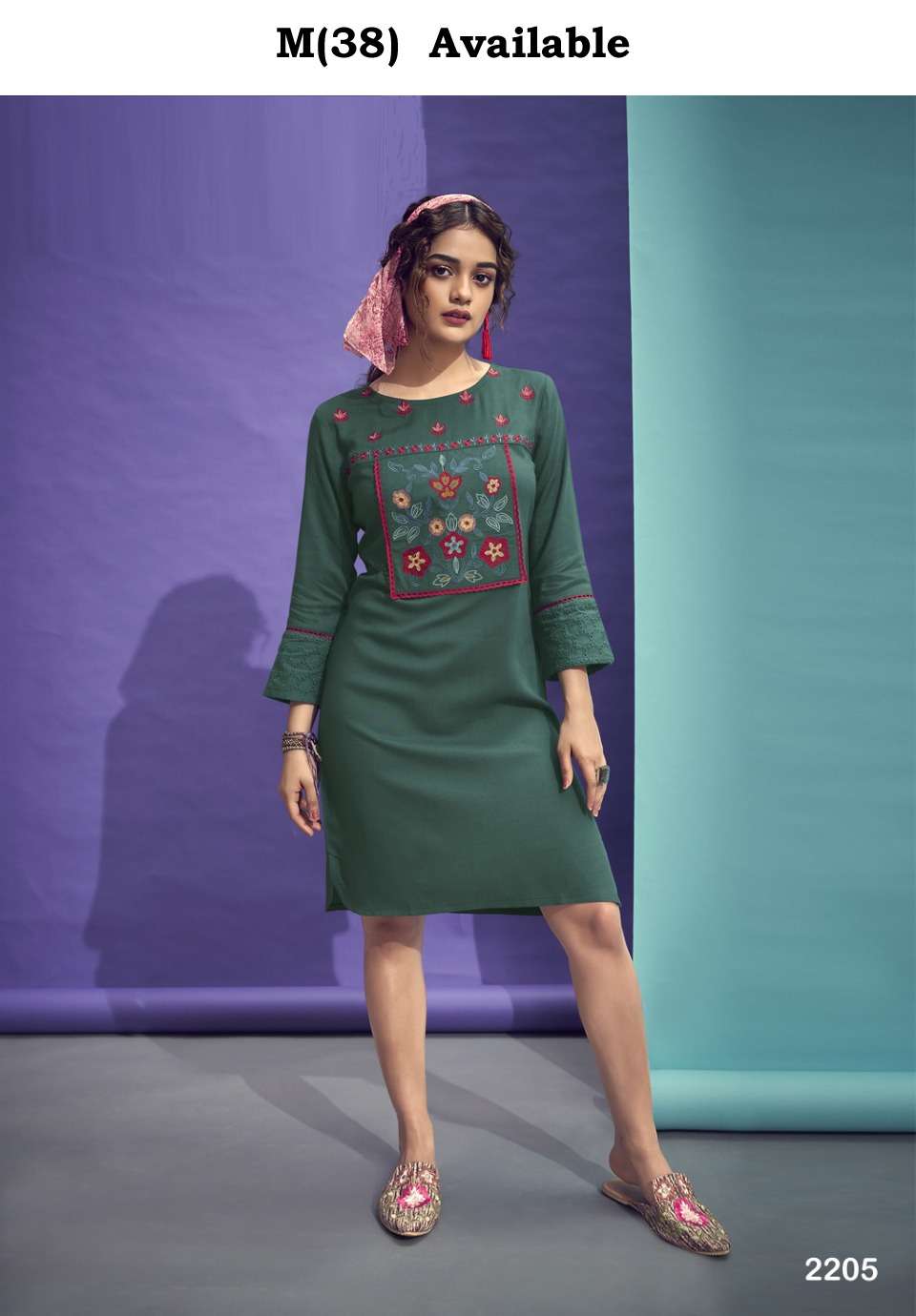 Tops 17,22 designer  LIVA GRADE RAYON 14Kg tunics