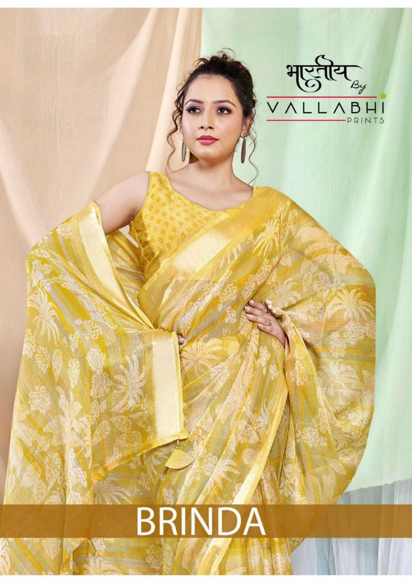 vallabhi prints brinda series 28331-28336 georgette saree