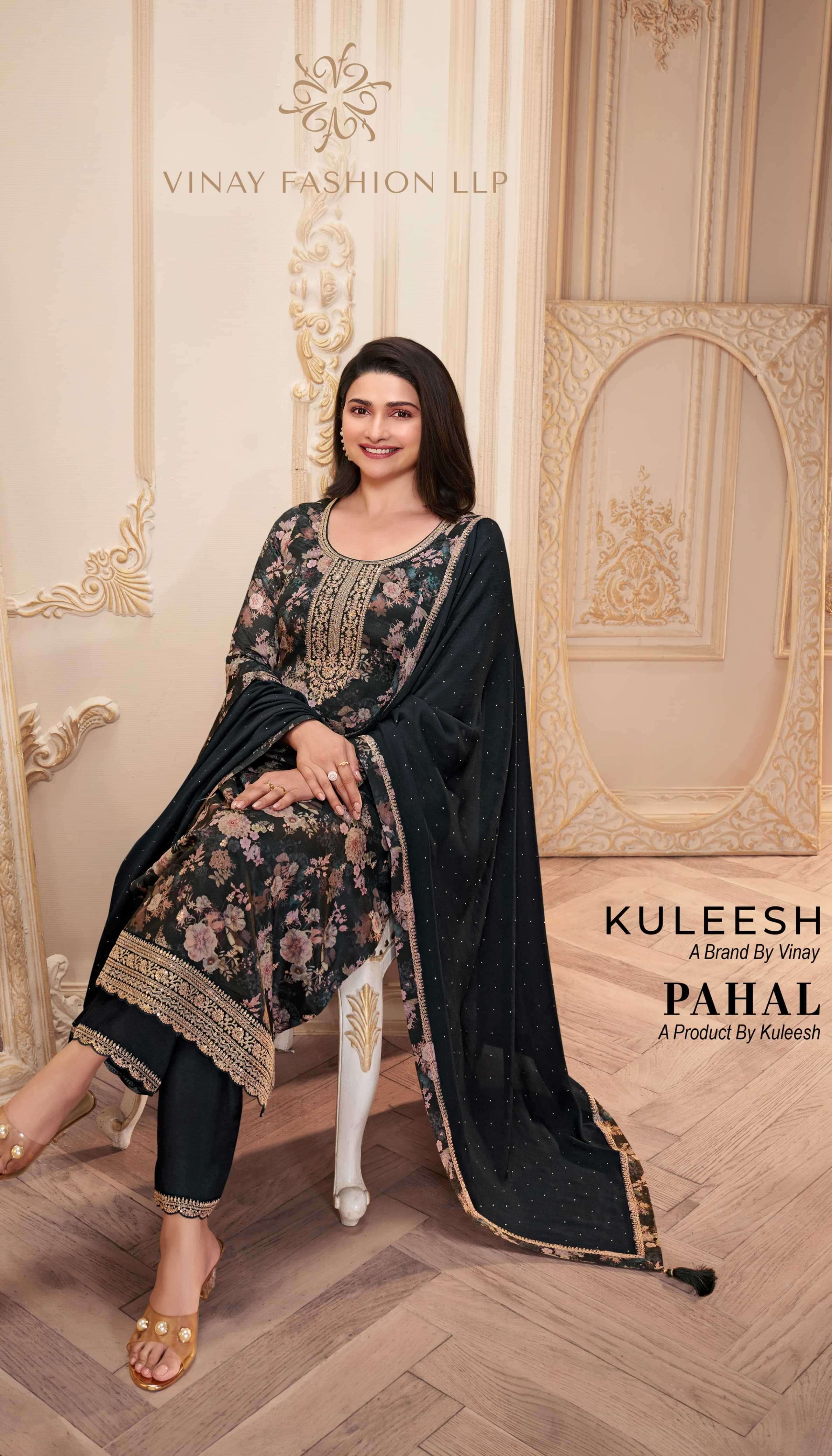 vinay kuleesh pahal series 68821-68826 chinon suit 
