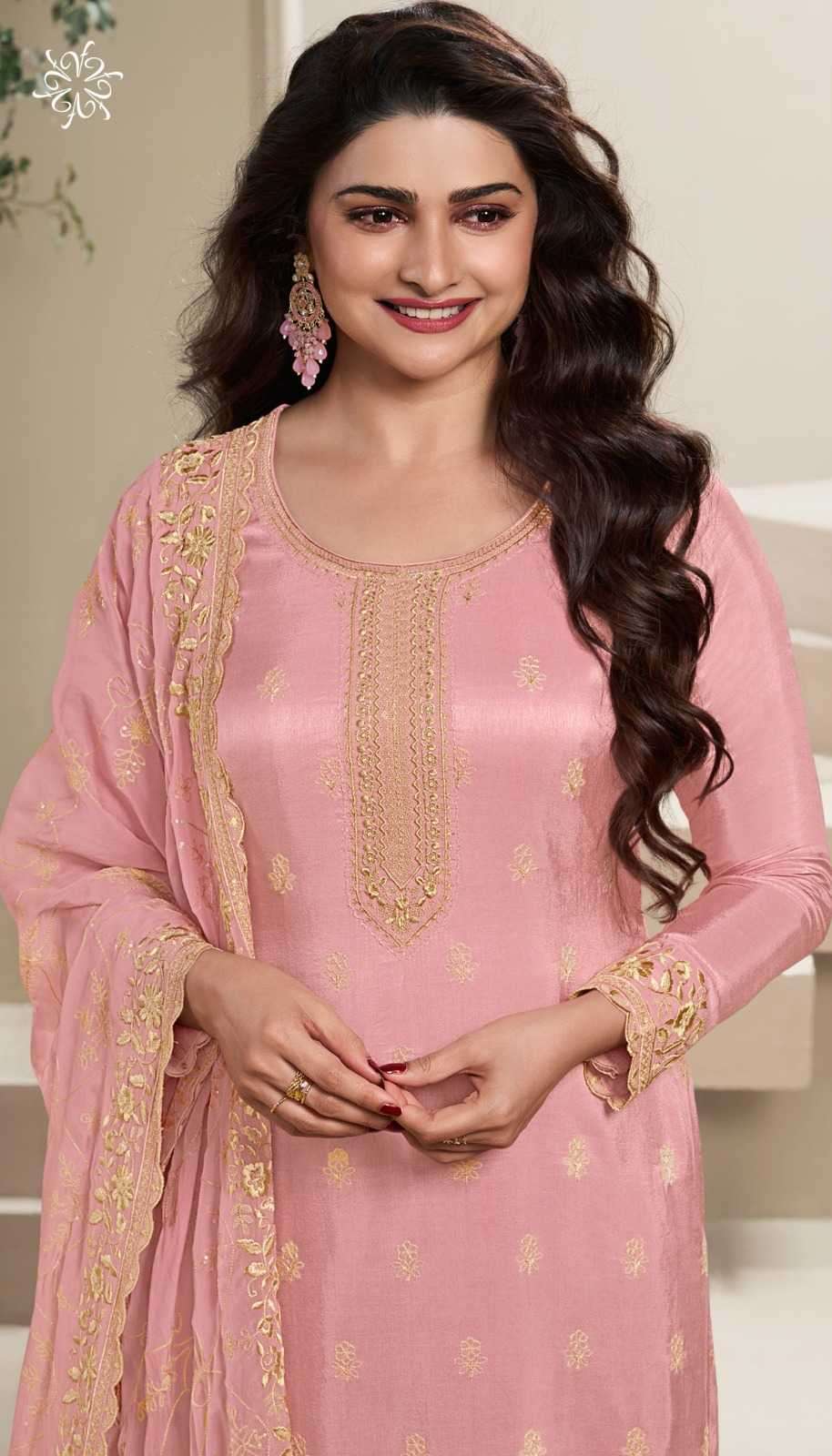 vinay nutaan series 68281-68285 dola silk suit 