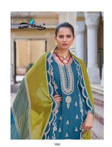 your choice aroma series 1001-1003 Real Chinon readymade suit 