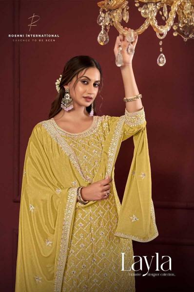 zubeda layla series 1001-1003 chinon silk suit 
