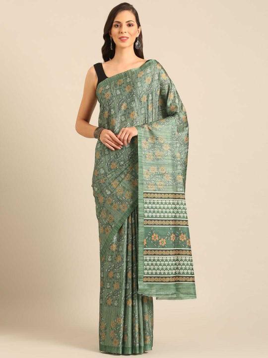 bunawat katha Handloom Silk Cotton Digital wholesale saree in surat 