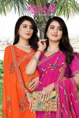 chips by madhupriya classic look reniyal saree