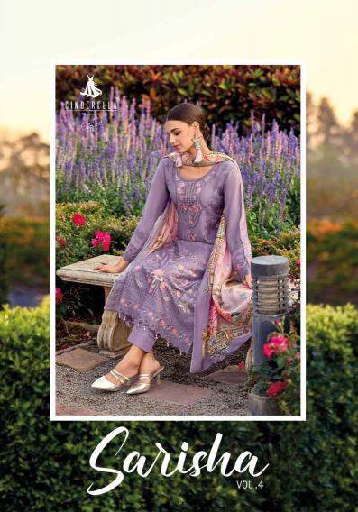 cinderella swaraa vol 4 series 10630-10636 pure muslin suit 