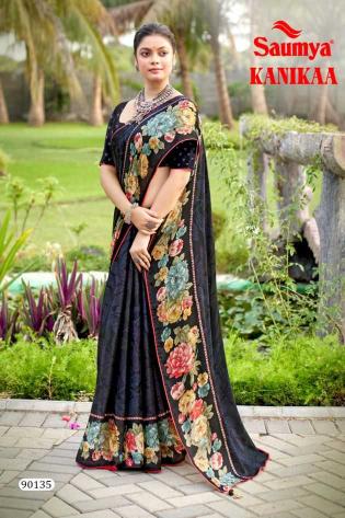 saumya kanikaa series 90131-90138 Kreva crape saree