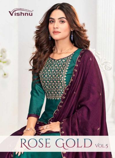 vishnu rose gold vol 5 series 68001-68012 vichitra suit 