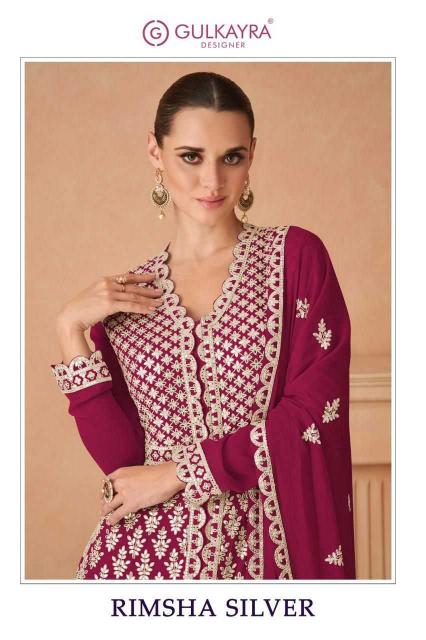 Gulkayra Rimsha Silver series 7449H to 7449J Georgette, Wholesale Readymade Salwaar Kameez in Surat