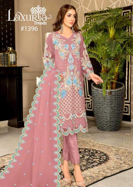 Laxuria Trendz 1396 Organza Pretty Look Readymade Pakistani Salwar Suit for Wholesale