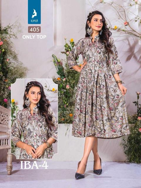 Buy Kaya Cotton Print Kurti , Wholesale Kurtis in Surat
