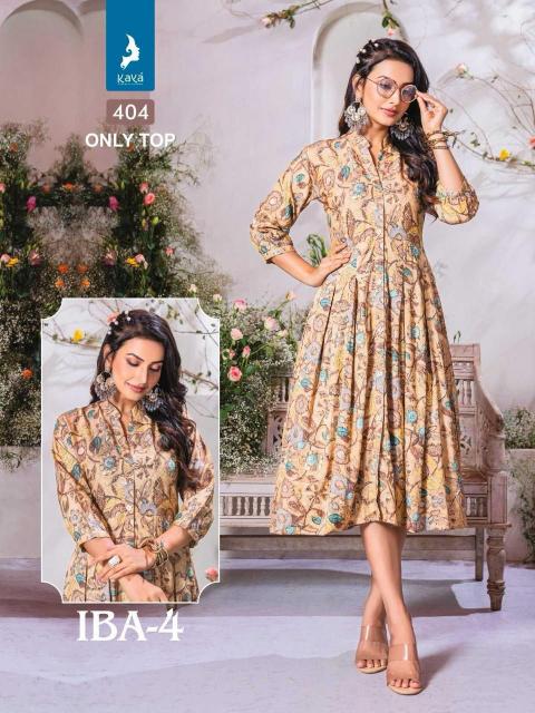 Buy Kaya Cotton Print Kurtis , Wholesale Kurtis in Surat
