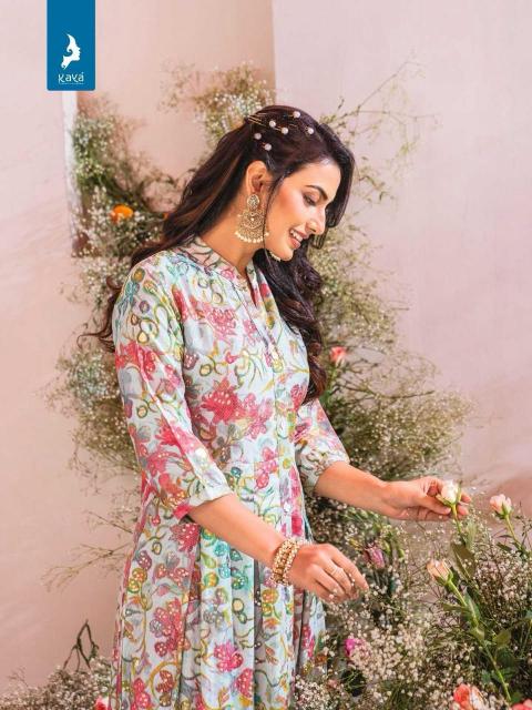 Buy Kaya Cotton Printed Kurti , Wholesale Kurtis in Surat