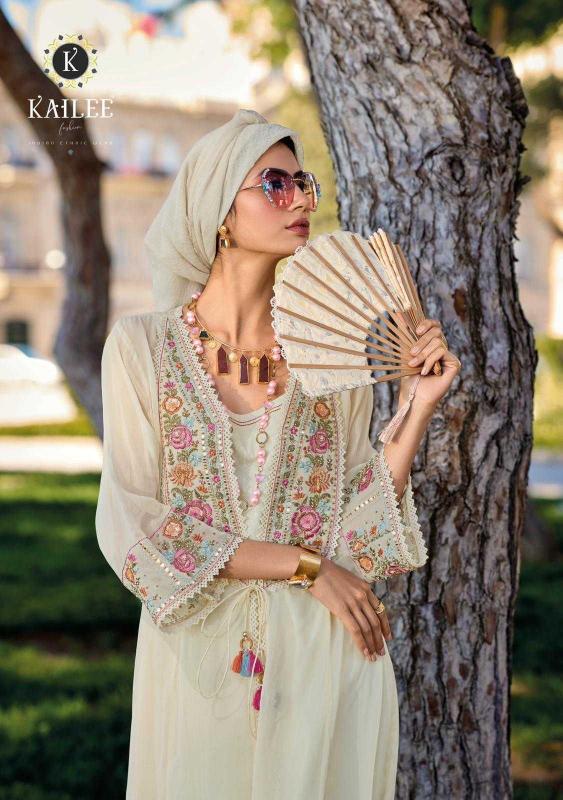 Kailee Fashion Floral Vol-2 Pure Viscose Orgenja Wholesale Readymade Salwar Kameez in Surat