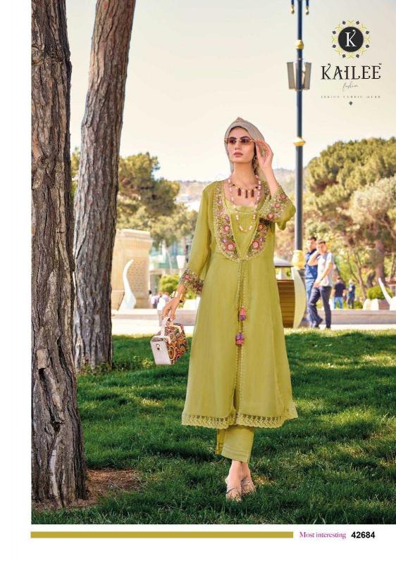 Pure Viscose Orgenja Silk Wholesale Readymade Salwar suit in Surat