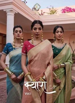 Kira Creation Kyara Vol 1 Series 1901-1906 Dola Wholesale Sarees in Surat