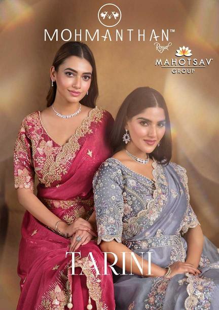 Mahotsav Moh Manthan 24700 Tarini Series 24705-24715 Unique Colour Party Wear Wholesale Saree in Surat