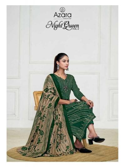 Radhika Azara Night Queen Vol 2 Series 29001-29004 Cotton Wholesale Salwar Kameez Surat