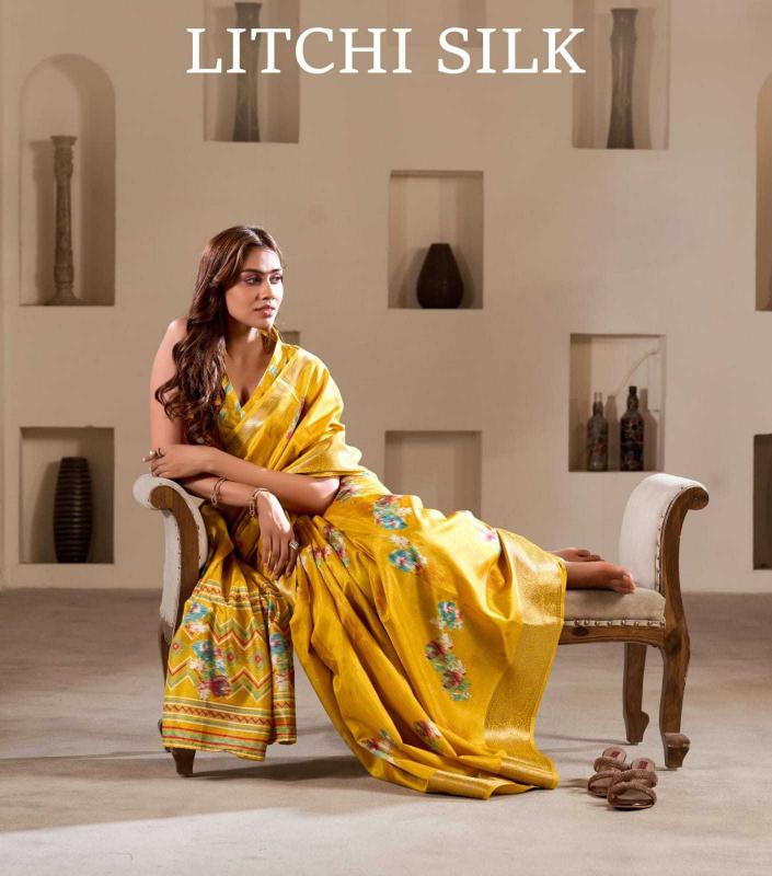 rajpath litchi silk series 600001 to 600006  dola silk wholesare saree in surat 