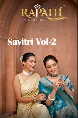 Rajpath Savitri Vol. 2 Series 980001-980006 Banarasi Unique Colours Wholesale Sarees In Surat