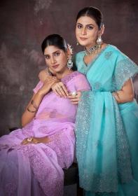 jayshree sarees 2276 series Organza Wholesale Saree in Surat