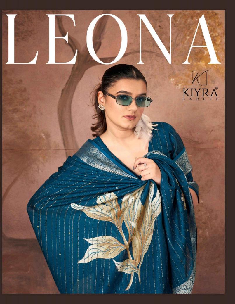 kiyra saree leona series 1001-1006 MASMELLO Wholesale Saree in Surat