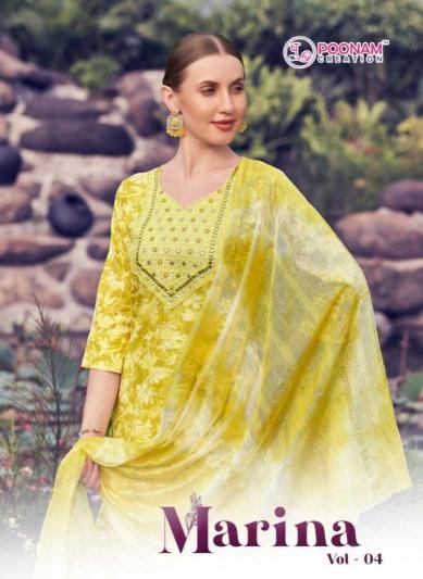 poonam marina vol 4 series 4001-4008 CAPSULE Wholesale Salwar Kameez in Surat