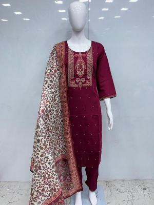 pr roman kashmiri embroidery work Wholesale Salwar Kameez in Surat