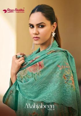 shree shalika mahjabeen vol 9 series 9001-9006 COTTON Wholesale Salwar Kameez in Surat