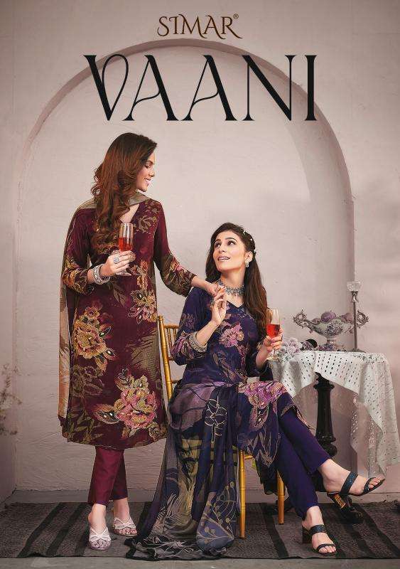 glossy vaani series 6065 NATURAL CRAPE wholesale salwar kameez in surat