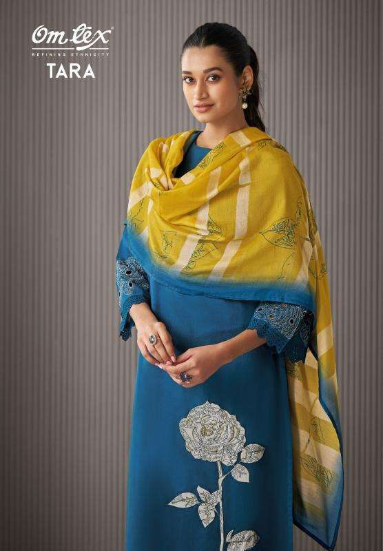 omtex tara series 7071 lawn cotton wholesale salwar kameez in surat 