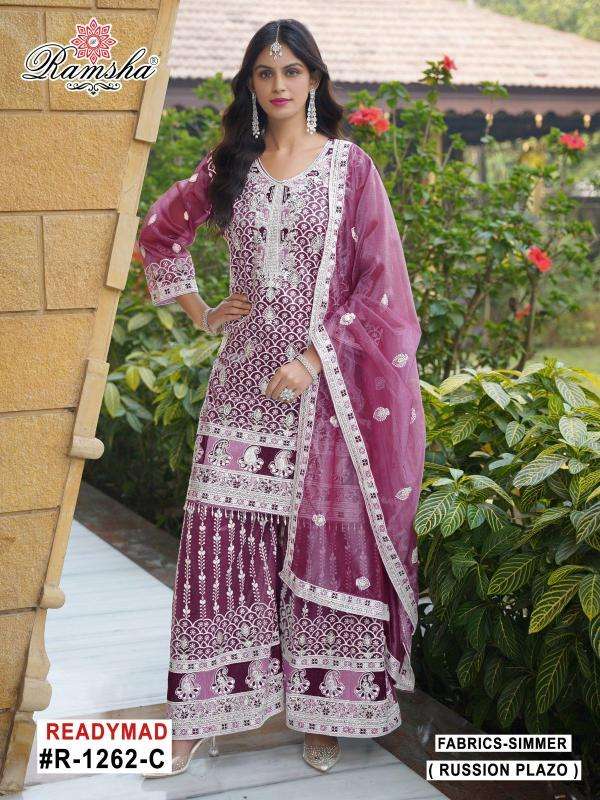 ramsha 1262 nx simmer wholesale salwar kameez in surat 