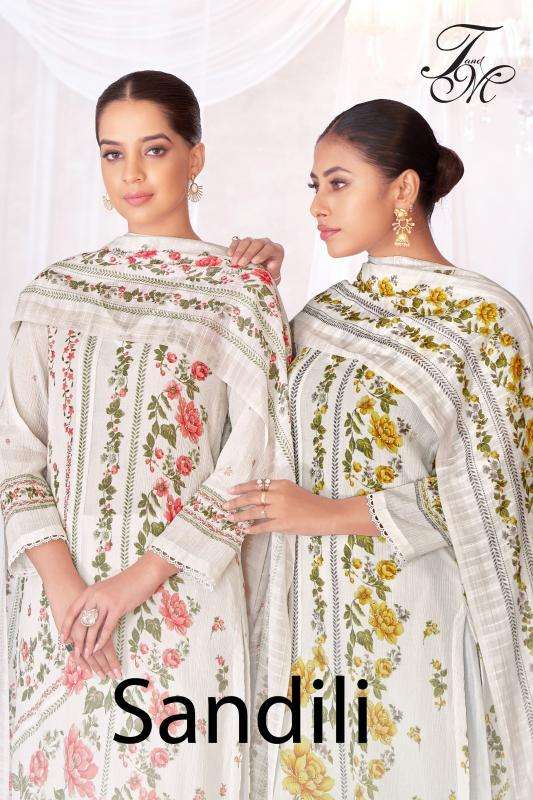 t&m sahiba sandili cotton wholesale salwar kameez in surat 