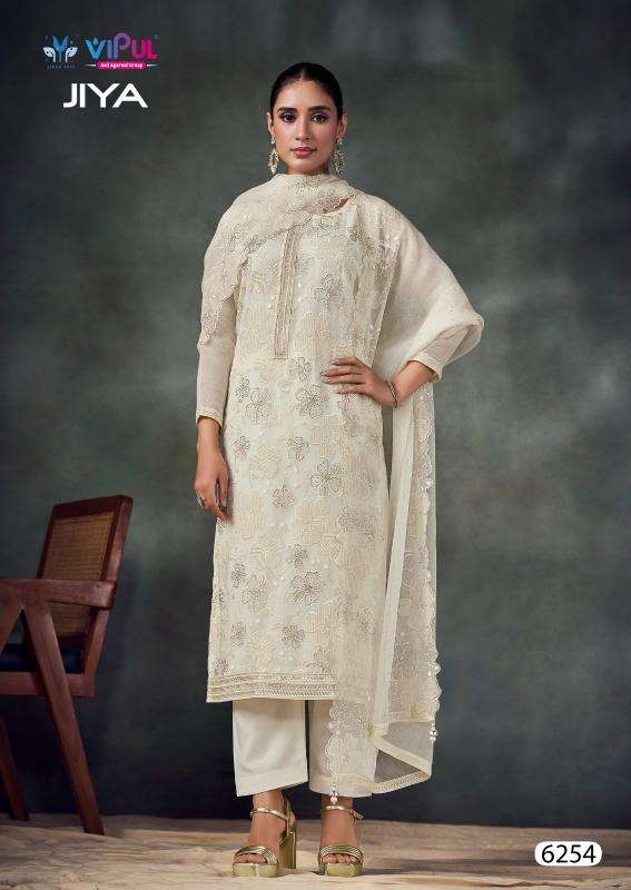 vipul fashion jiya series 6251-6256 crinkle chiffon wholesale salwar kameez in surat 