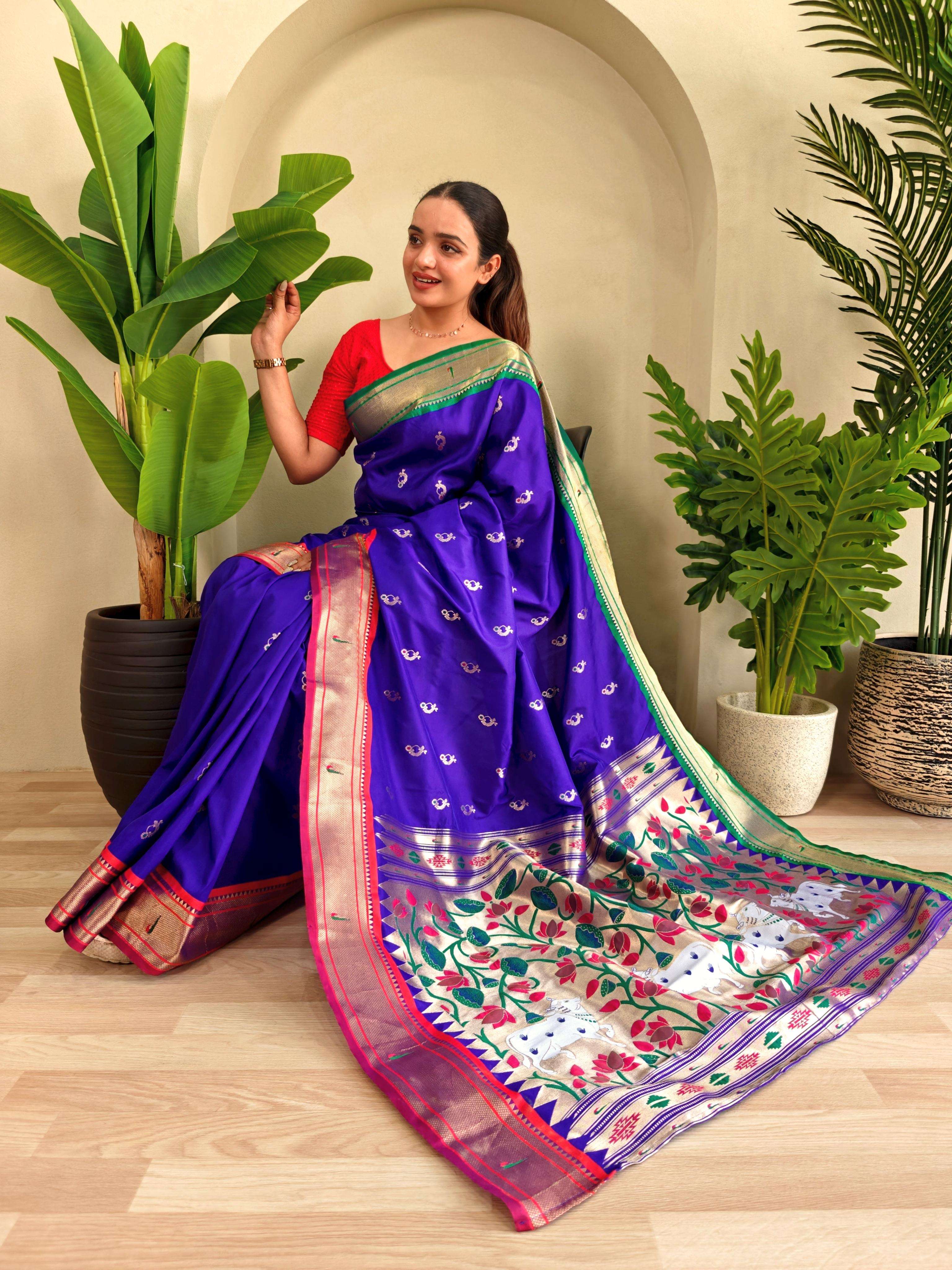 Bt-53 aabha designer fancy silk wholesale saree