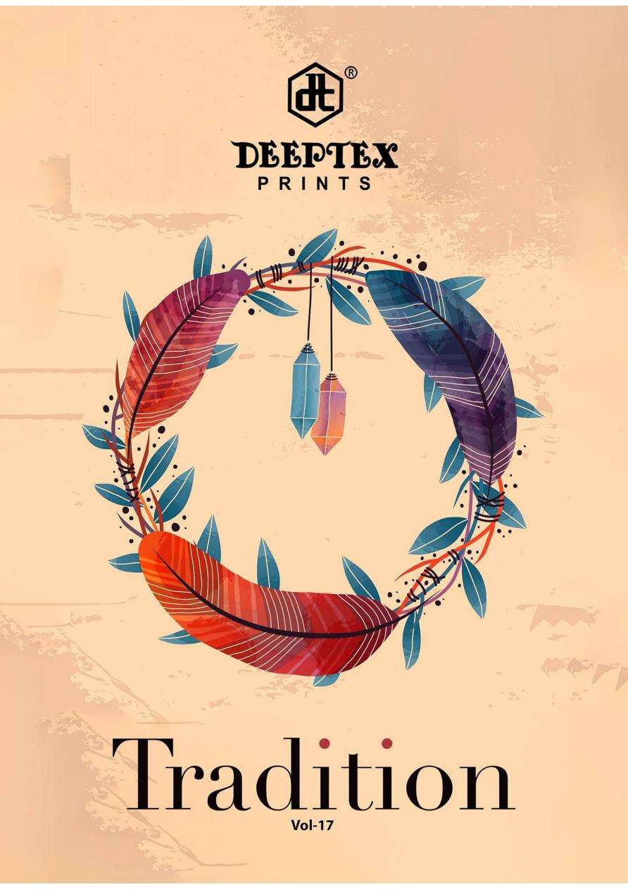 deeptex prints tradition vol 17 series 1701-1710  lawn wholesale suit 