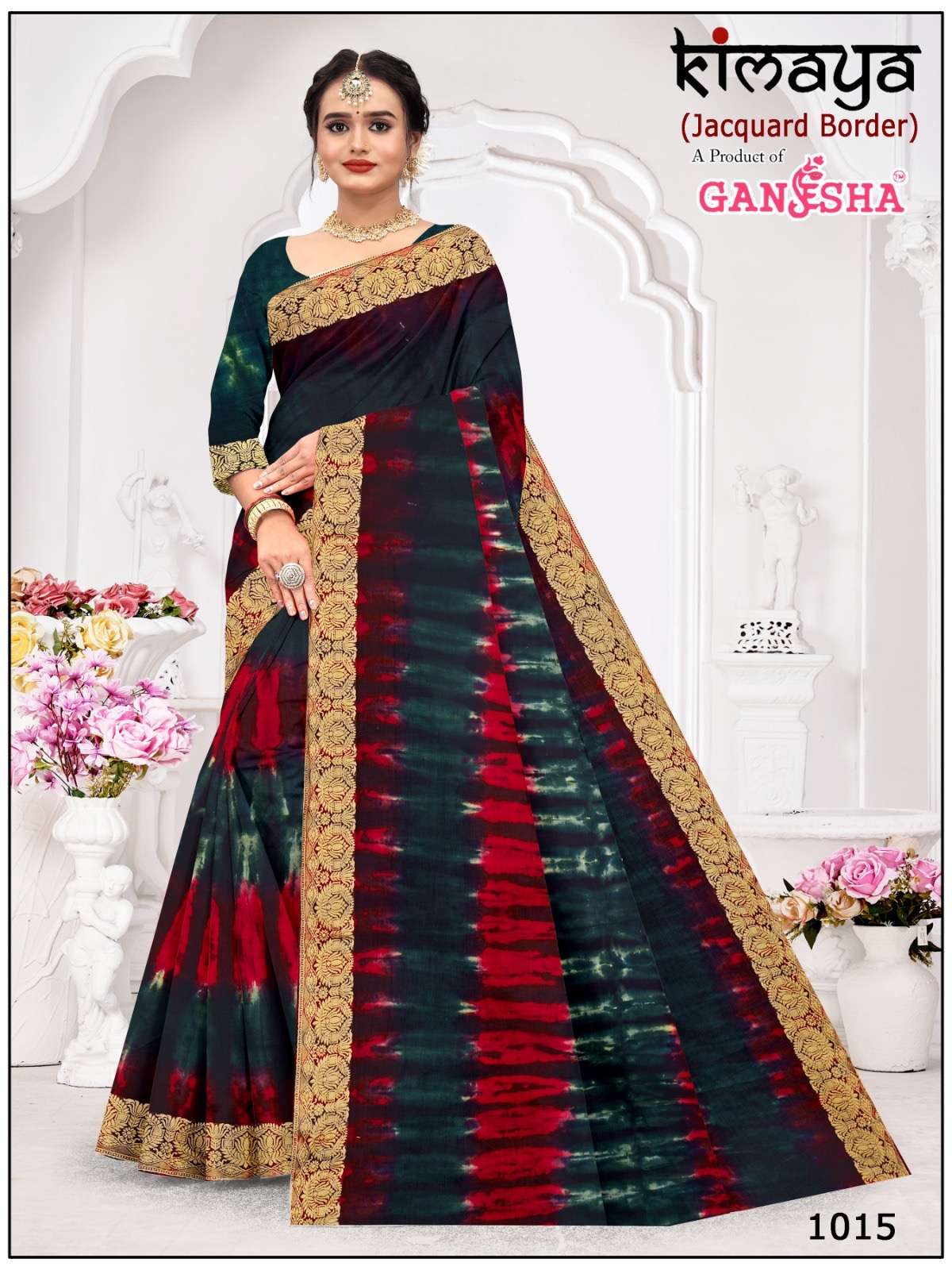 Ganesha kimaya vol-1 series 1008-1014 cotton wholesale saree