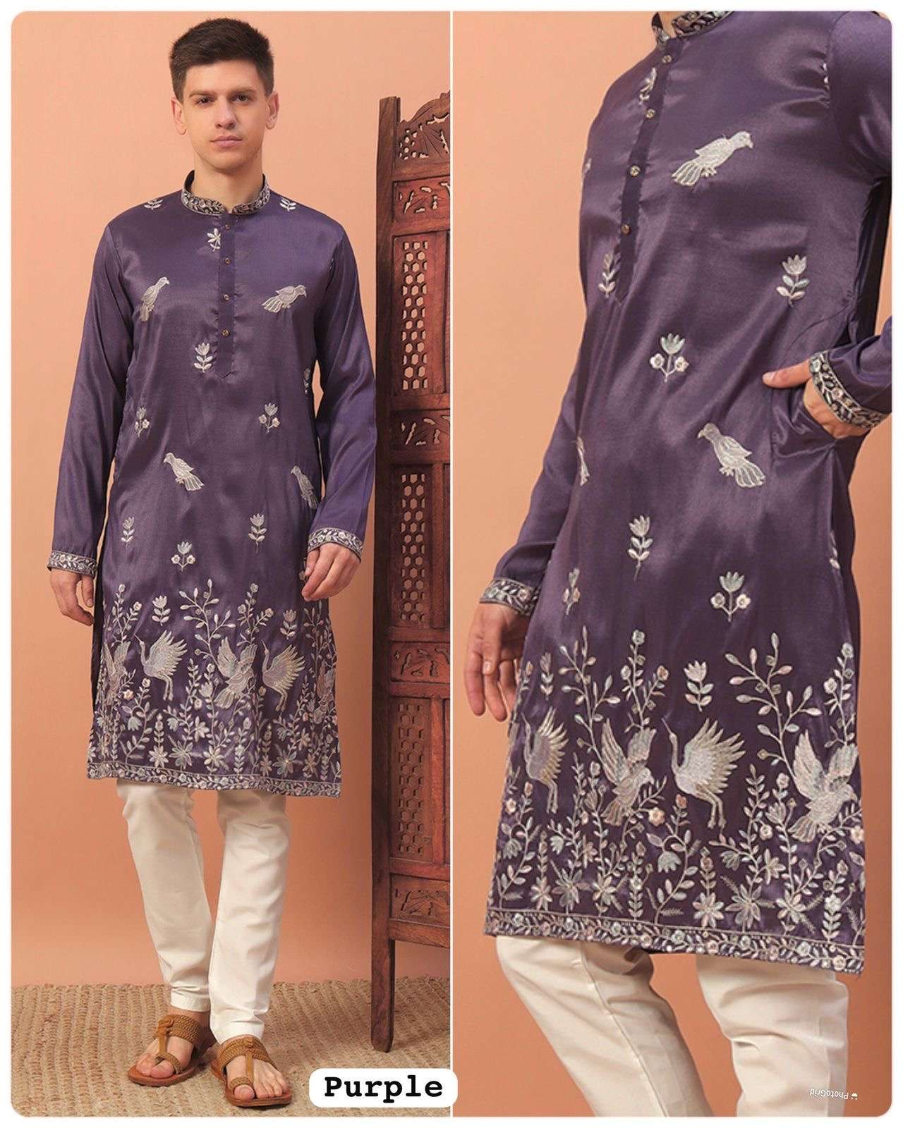 Grand utsav designer premium silk wholesale kurti