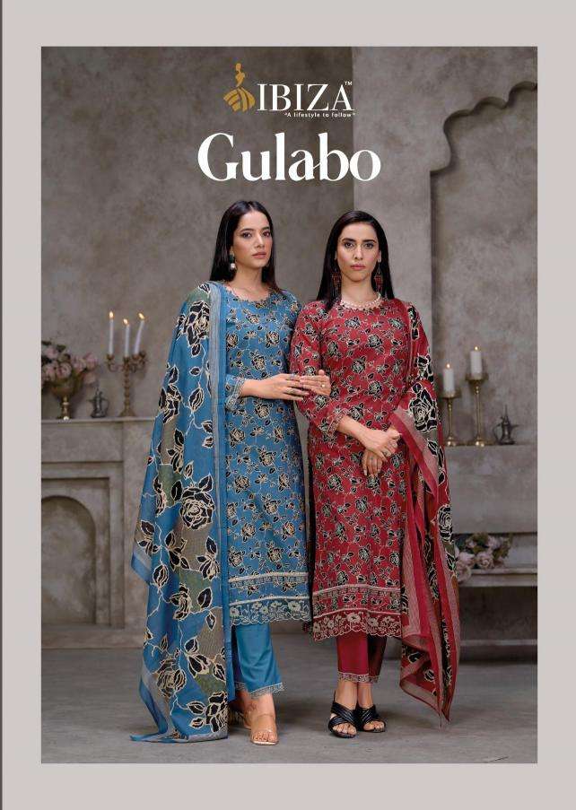 ibiza gulabo series 2061-2064 cambric cotton wholesale suit 