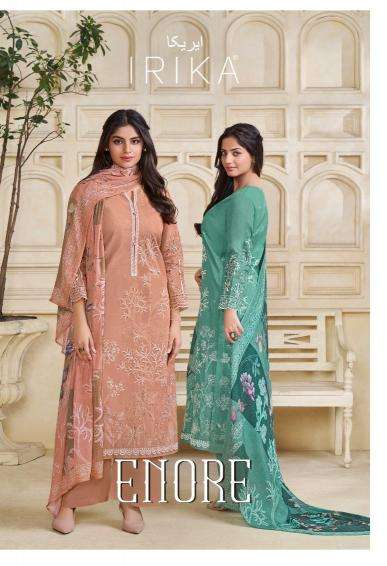 irika enore block printed wholesale suit 