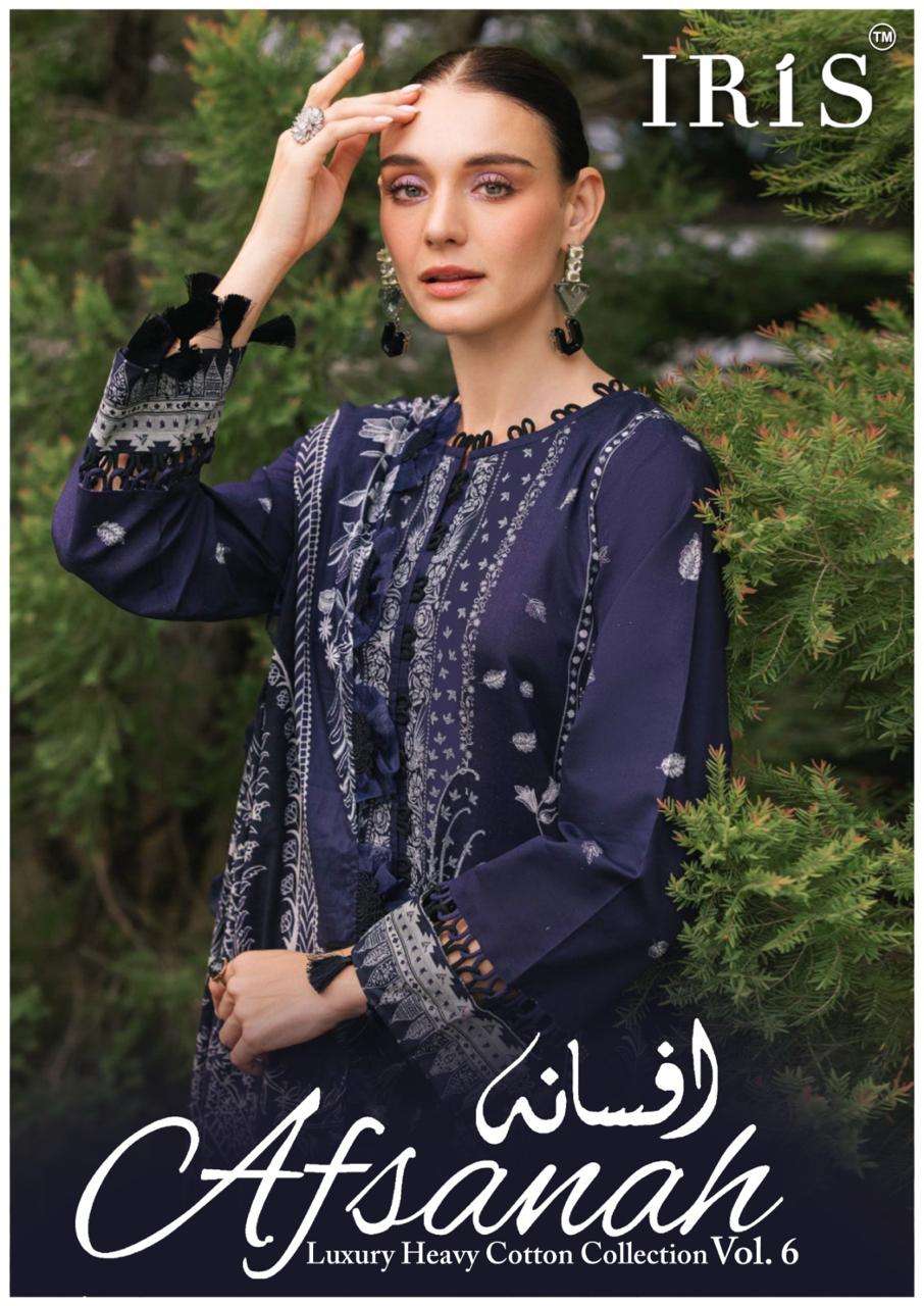 Iris Afsanah Vol-06 series 1051-1060 Cotton wholesale suit 